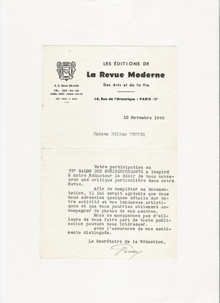 revue moderne 1966